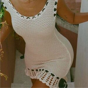 Crochet Mini Dress